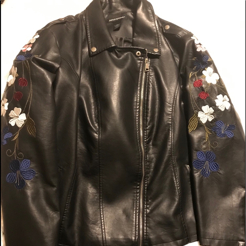 Faux Leather Jacket
